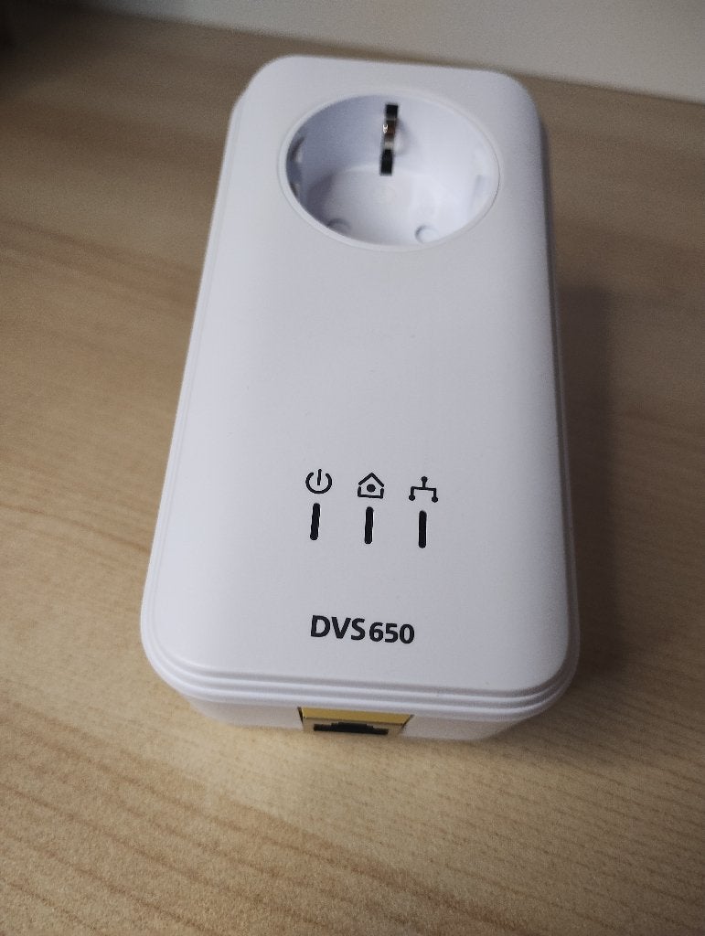Devolo DVS 650 Powerline Adapter (MT 2612), Computers en Software, Ophalen of Verzenden, Zo goed als nieuw, KPN / Devolo