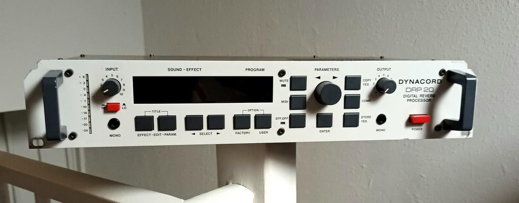 Dynacord DRP 20 (digitale reverb processor)RUILEN - INRUIL, Ophalen, Gebruikt, Delay of Echo