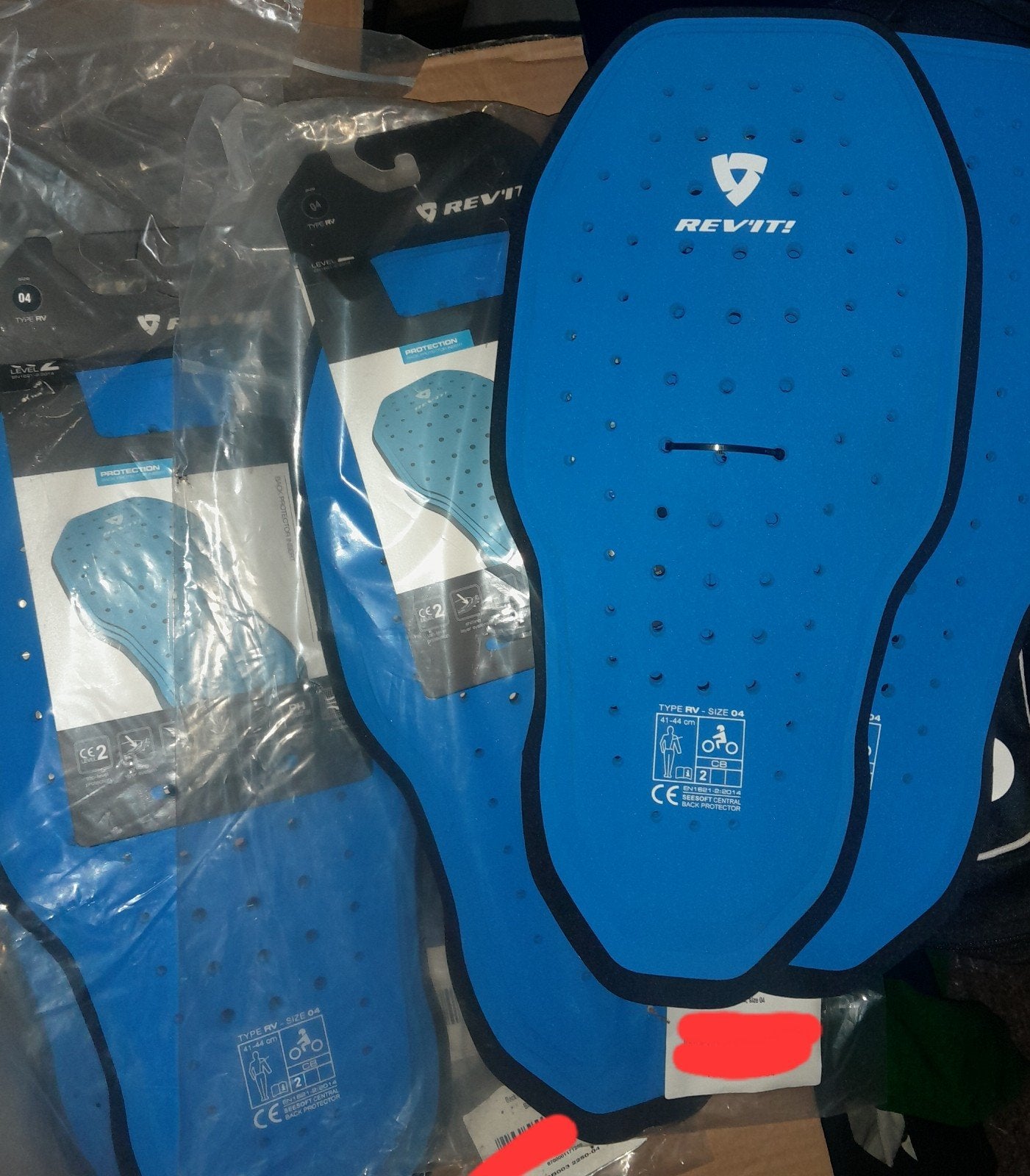 Revit seesoft RV Back protector /6x, Motoren, Kleding | Motorkleding, Overige typen, Revit REV’IT, Dames, Ophalen of Verzenden