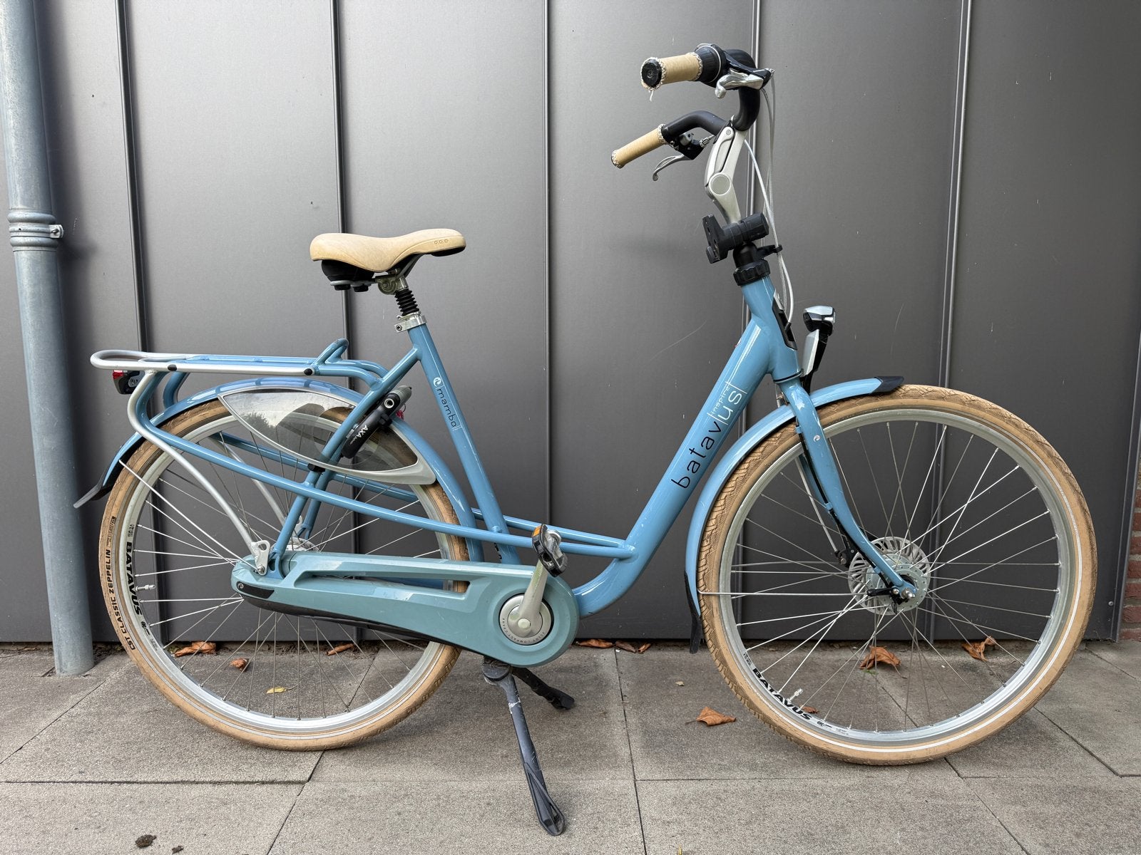 Batavus Mambo Damesfiets - Lichtblauw, Versnellingen, Batavus, Ophalen of Verzenden, Schijfrem