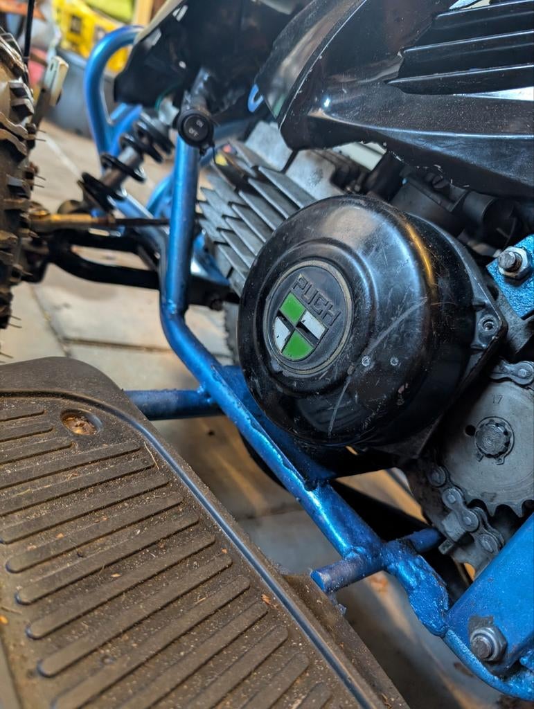 Puch 65cc blok, lopend gedemonteerd, Ophalen of Verzenden, Zo goed als nieuw, Blok