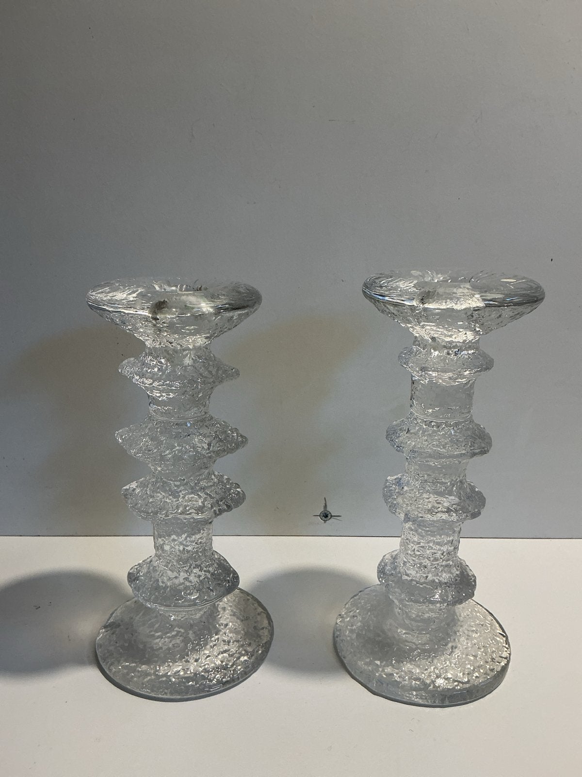 Iittala Festivo kandelaars - Timo Sarpaneva 2 vierrings, Ophalen of Verzenden, Kristal