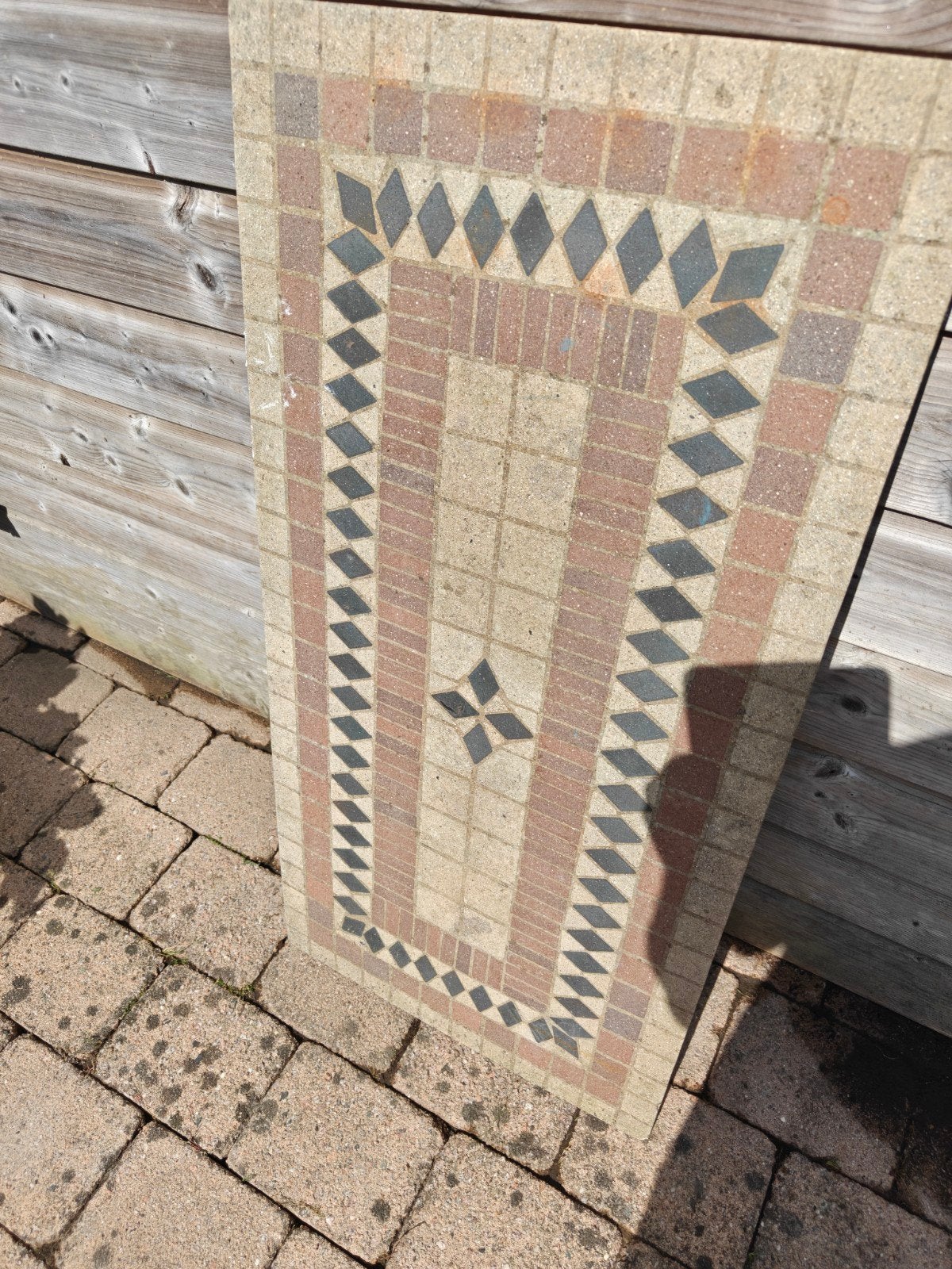 Stenen tafelblad gratis, Ophalen, Gebruikt, Rechthoekig, 50 tot 100 cm