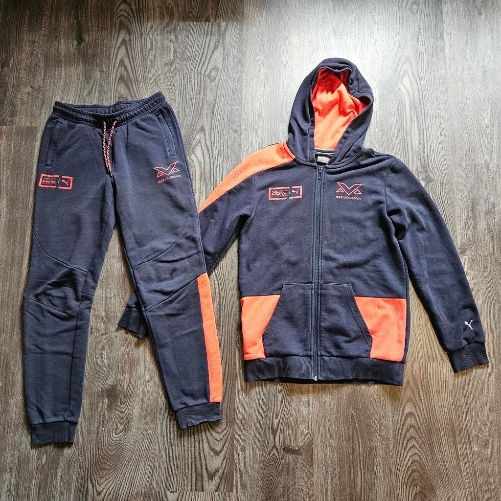 Joggingpak Max Verstappen mt 164, Gebruikt, Jongen of Meisje, Puma, Ophalen of Verzenden