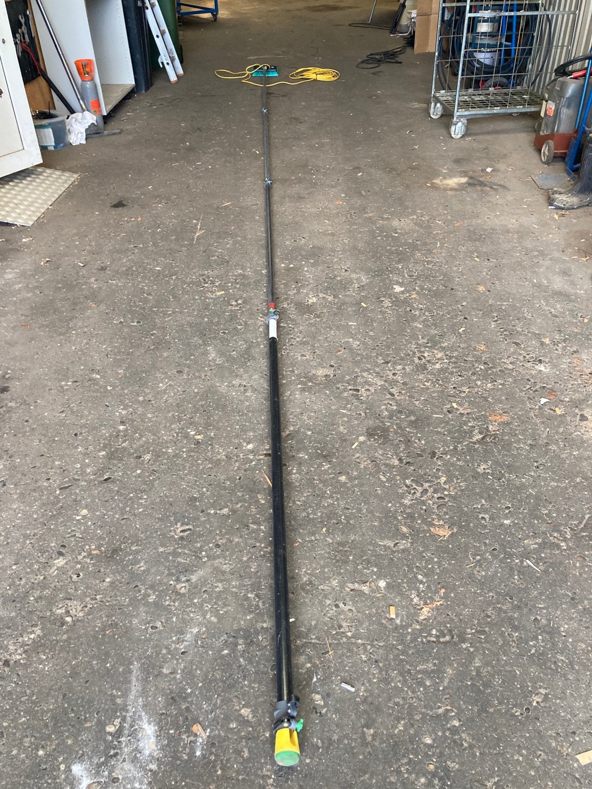 Telescoop borstel, Ophalen, Gebruikt, Glasplaat, 160 cm of meer