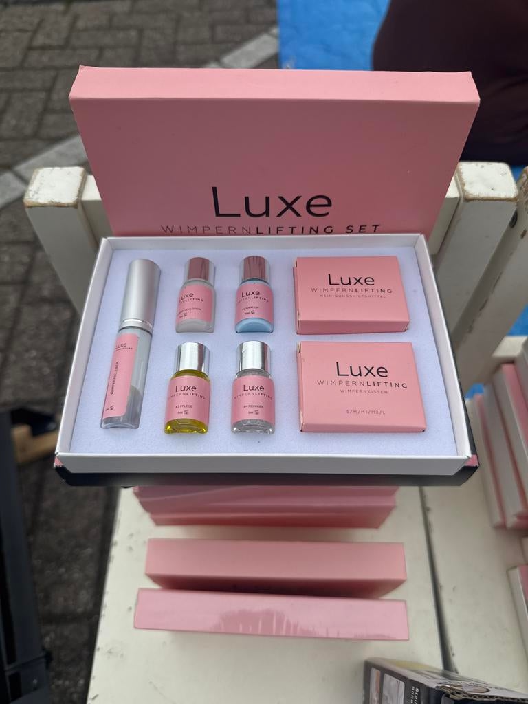 Luxe Wimperlifting Set - Complete Kit voor Thuisgebruik, Ogen, Nieuw, Ophalen of Verzenden, Make-up