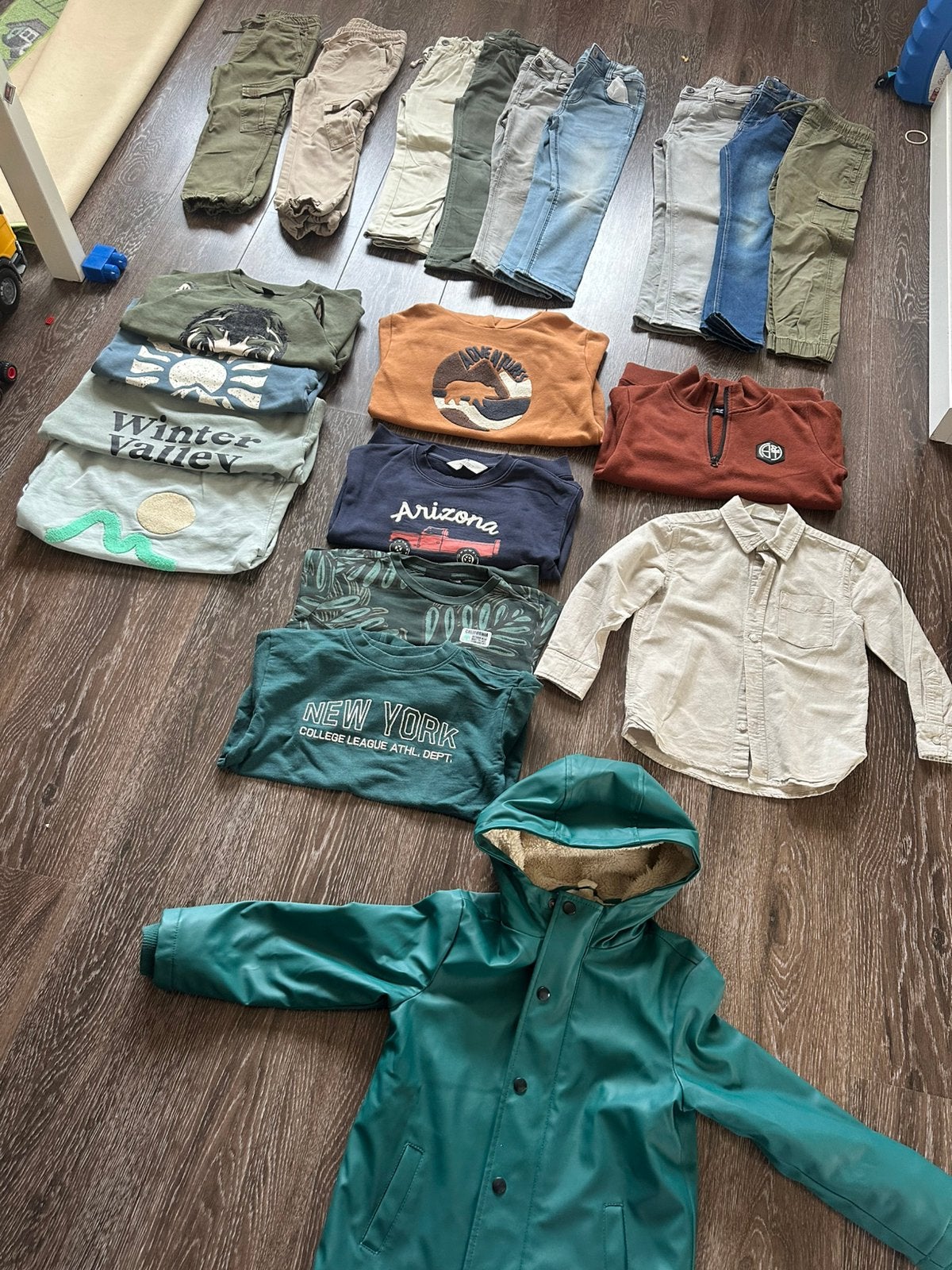 L pakket 20 delig maat 110/116/122 jongens, Ophalen of Verzenden, Zo goed als nieuw, Maat 110