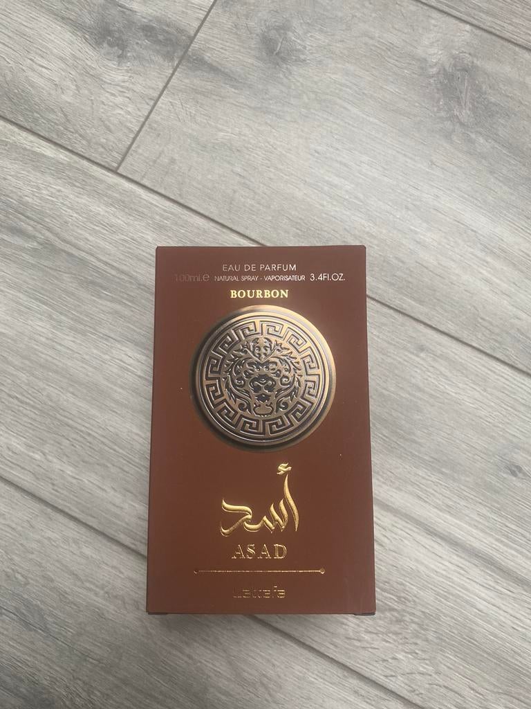 Luxe Asad Bourbon Eau de Parfum, Ophalen of Verzenden, Zo goed als nieuw