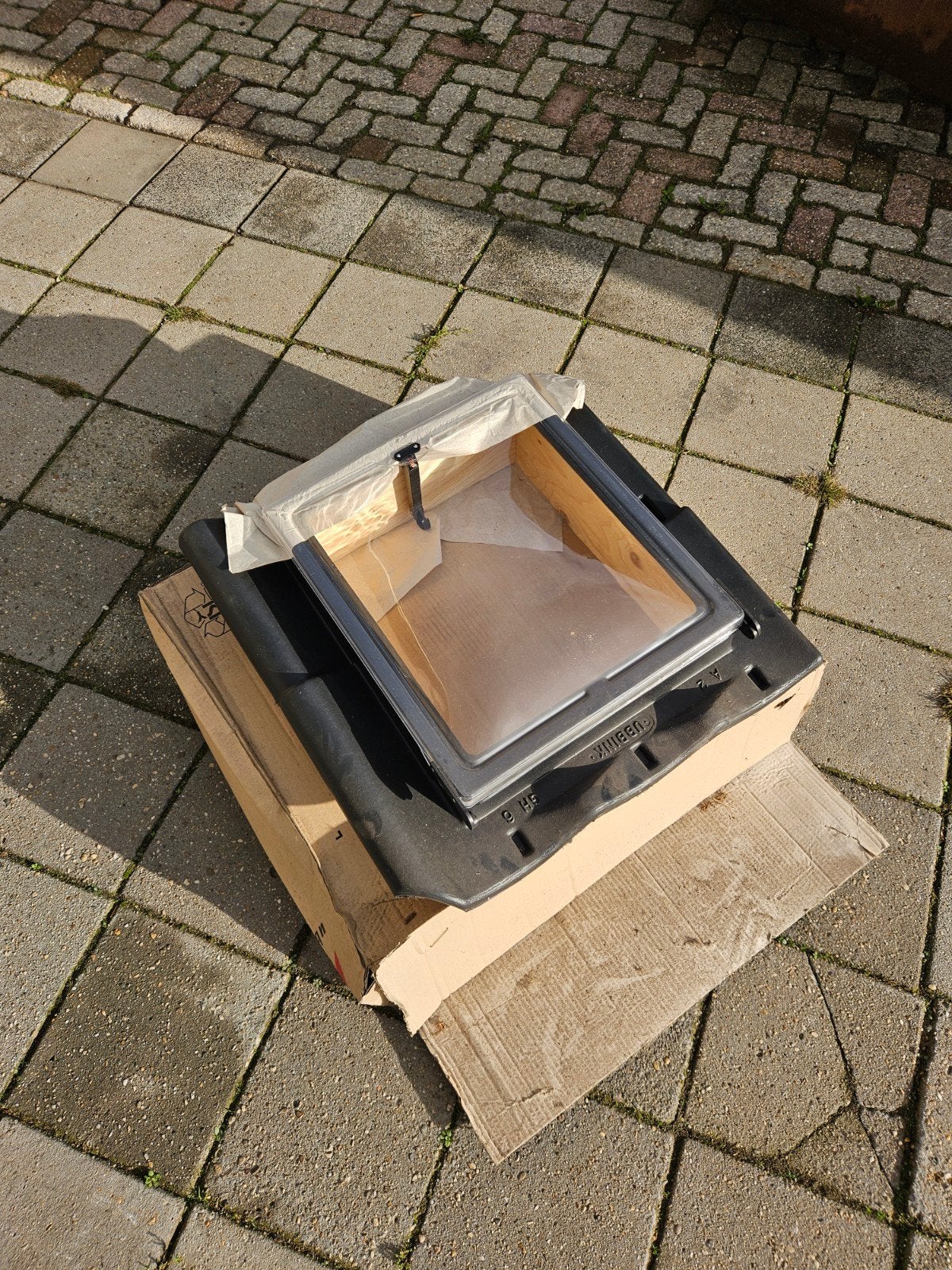 2x Ubbink PE dakraam 6 pans ovh holle, Ophalen, Minder dan 80 cm, Minder dan 80 cm, Nieuw