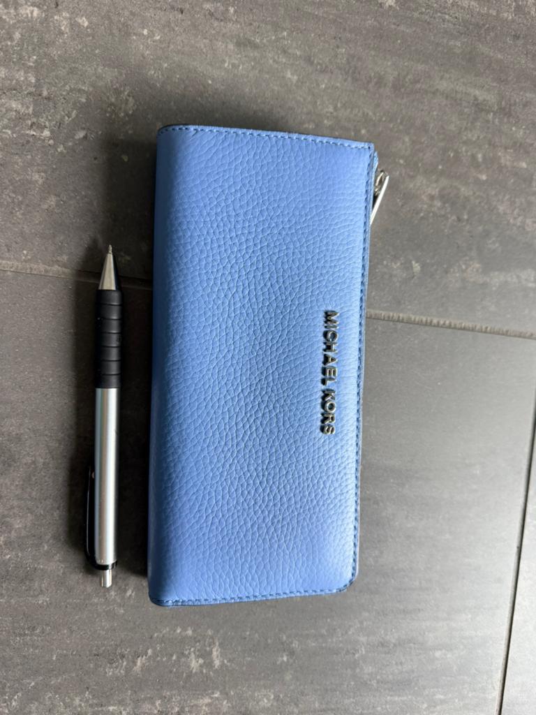 Nieuwe Michael Kors portemonnee, Ophalen of Verzenden, Nieuw, Blauw, Leer