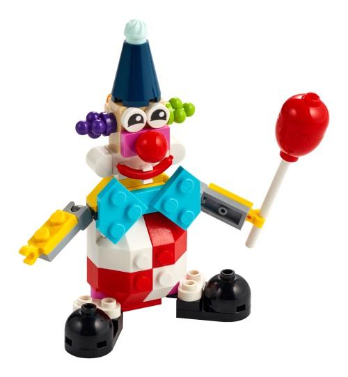 Lego Birthday Clown NIEUW minifig Creator 30565 Pipo Feest, Ophalen of Verzenden, Nieuw, Complete set, Lego