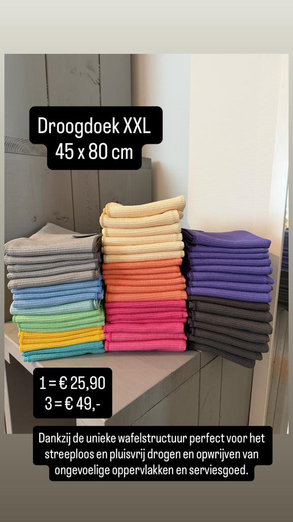 Nieuw jemako droogdoek XXL, Ophalen of Verzenden, Nieuw