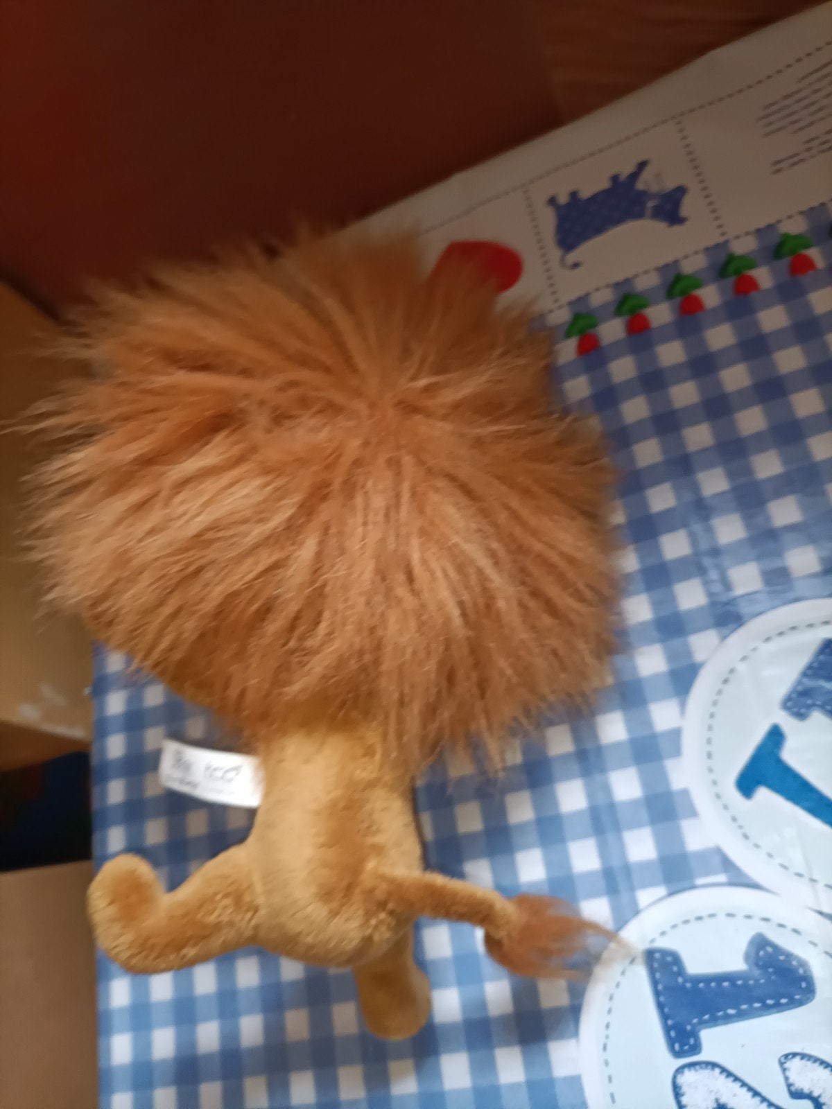 Alex de Leeuw knuffel Madagascar 25 cm groot, Ophalen of Verzenden, Zo goed als nieuw, Overige typen