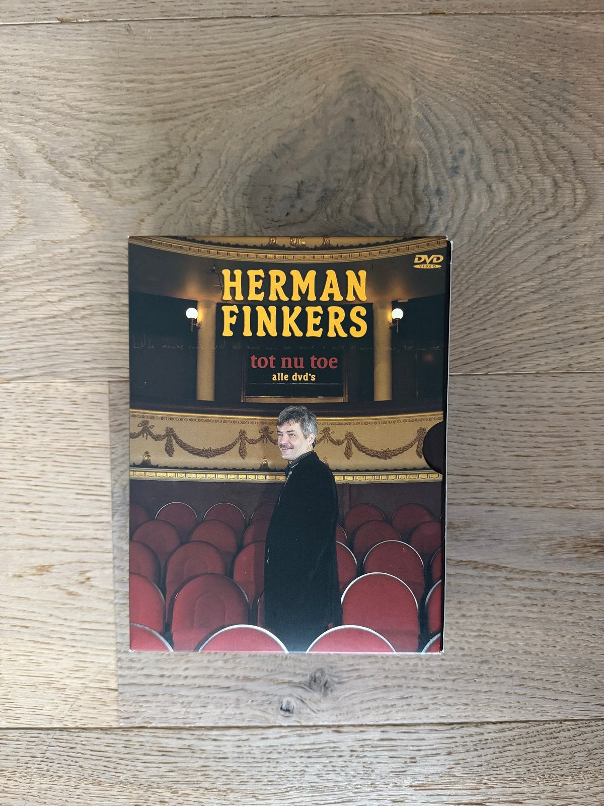 Herman Finkers - Tot nu toe - 7 DVD's - Alle cabaretprogramm, Cd's en Dvd's, Dvd's | Cabaret en Sketches, Alle leeftijden, Ophalen of Verzenden