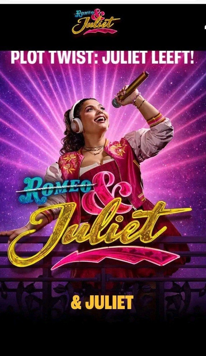 2 Kaarten &Juliet musical