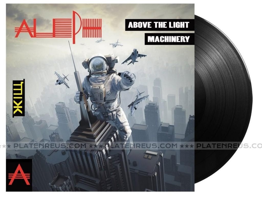 Aleph – Above the Light/Machinery 12" Maxisingel Nieuw Italo, Disco, 12 inch, Nieuw in verpakking, Overige typen