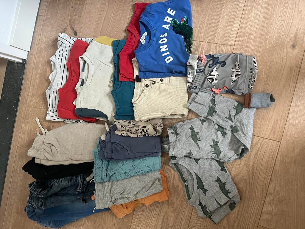 Kledingset zomer jongens 92, Kinderen en Baby's, Ophalen of Verzenden, Zo goed als nieuw, Maat 92