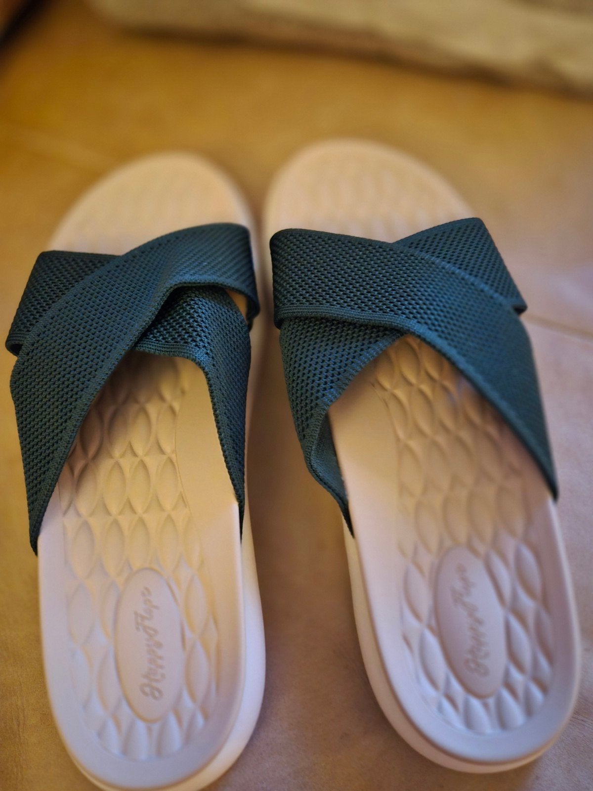 Nieuwe Happy Flops Stockholm slippers maat 42, Happy Flops, Ophalen of Verzenden, Nieuw, Slippers