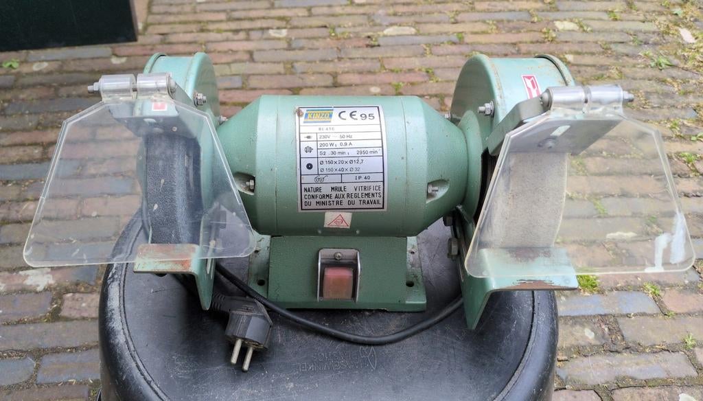 Kinzo slijpmachine 8e416, Doe-het-zelf en Verbouw, Ophalen, Minder dan 700 watt, Werkbankslijpmachine