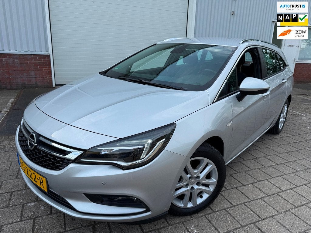 Opel Astra Sports Tourer 1.0 12V Online Edition NAVI CAMERA, Voorwielaandrijving, Gebruikt, 1178 kg, Met garantie (alle)