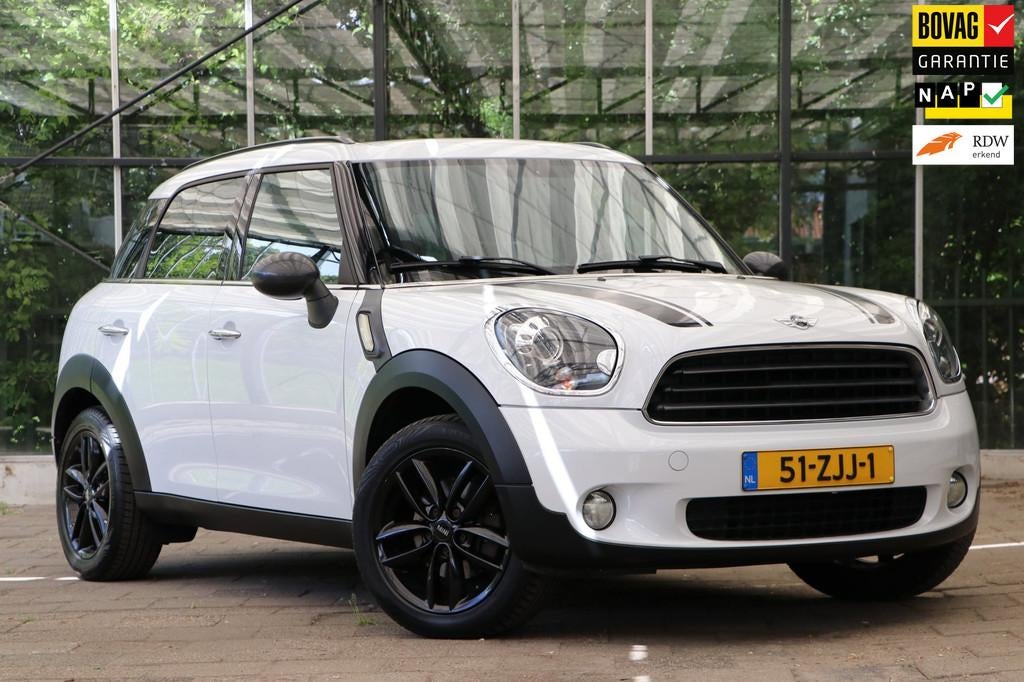 Mini Mini Countryman 1.6 One Chili / Leder / Climate / All-i, Auto's, Mini, Voorwielaandrijving, Euro 5, Zwart, Bedrijf