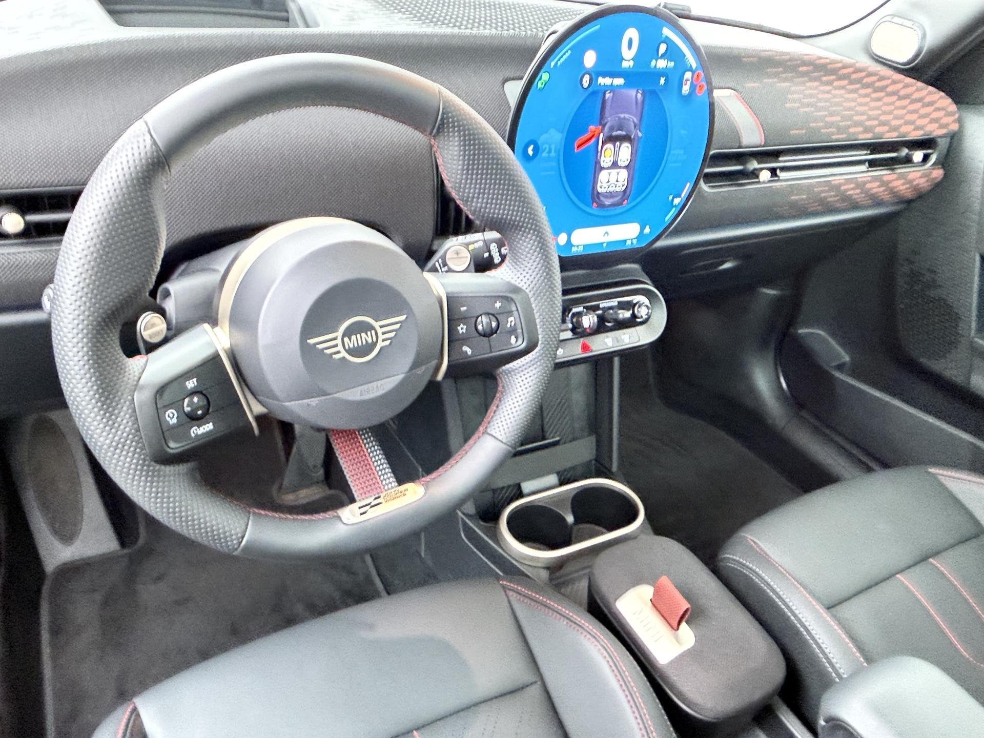 MINI 5-Deurs Cooper C John Cooper Works| Pakket-M | Panorama, Gebruikt, 156 pk, Met garantie (alle), Leder en Stof