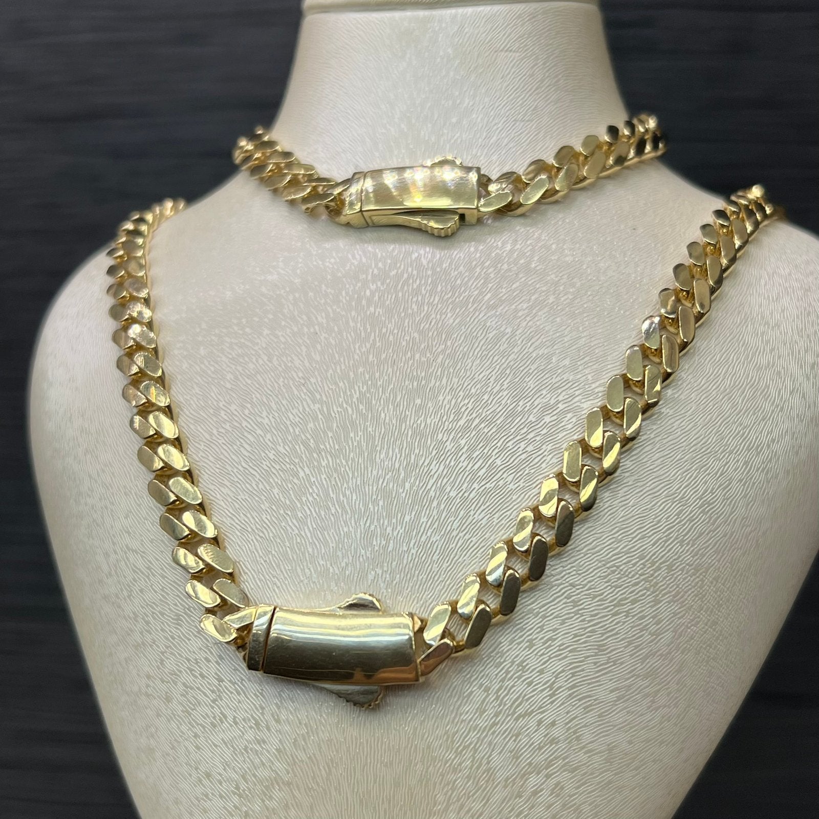 14 karaat gouden ketting armband cuban schakel, Sieraden, Tassen en Uiterlijk, Kettingen, Ophalen of Verzenden, Zo goed als nieuw
