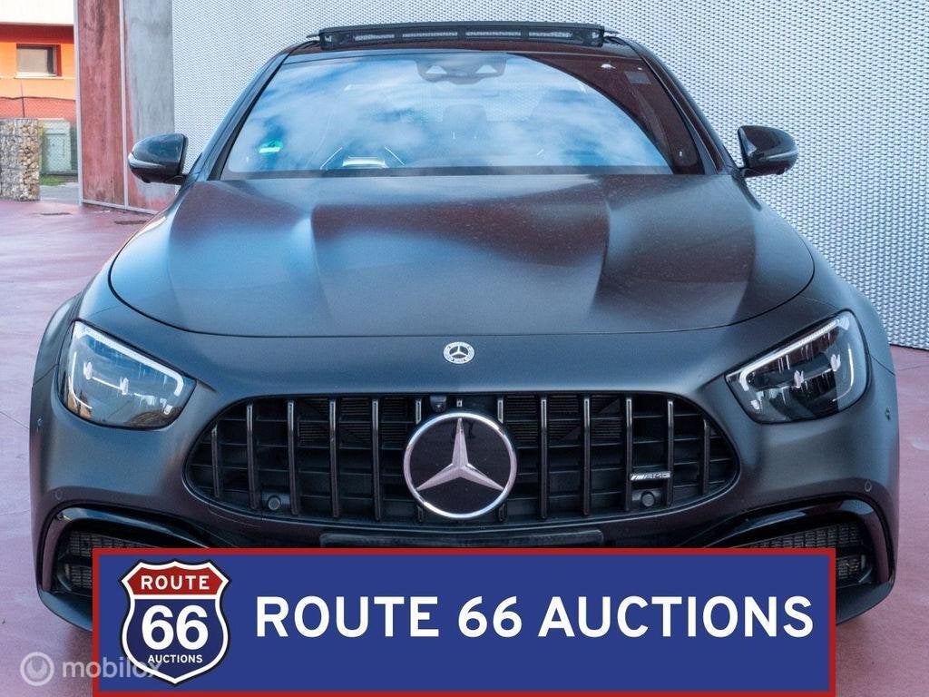 Mercedes-Benz E 63 S AMG Final Edition | 2022 | Route 66 Auc, Auto's, Gebruikt, Overige carrosserieën, Zwart, Bedrijf
