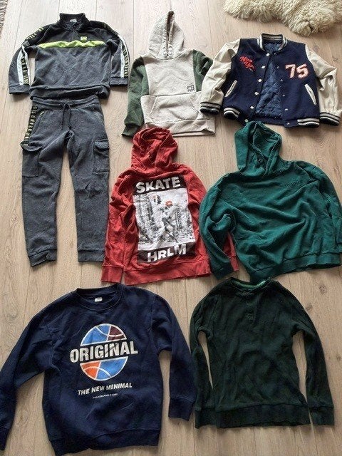 Kinderkleding maat 134-140: huispak / jas / hoodie / trui, Kinderen en Baby's, Ophalen of Verzenden, Gebruikt, Jongen, Overige typen