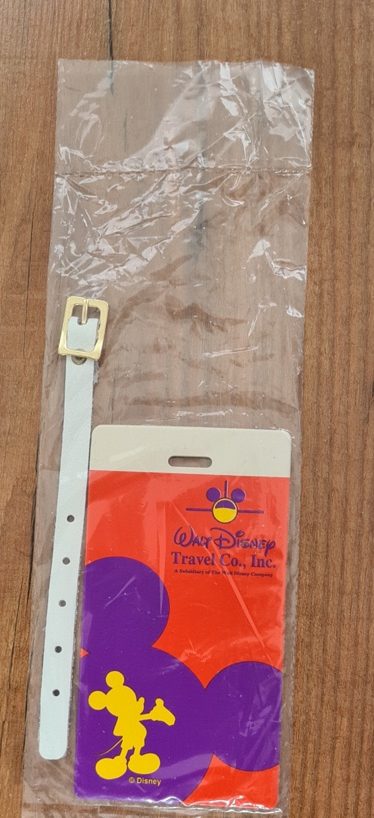 Disney kofferlabel, Ophalen of Verzenden, Mickey Mouse, Nieuw, Overige typen