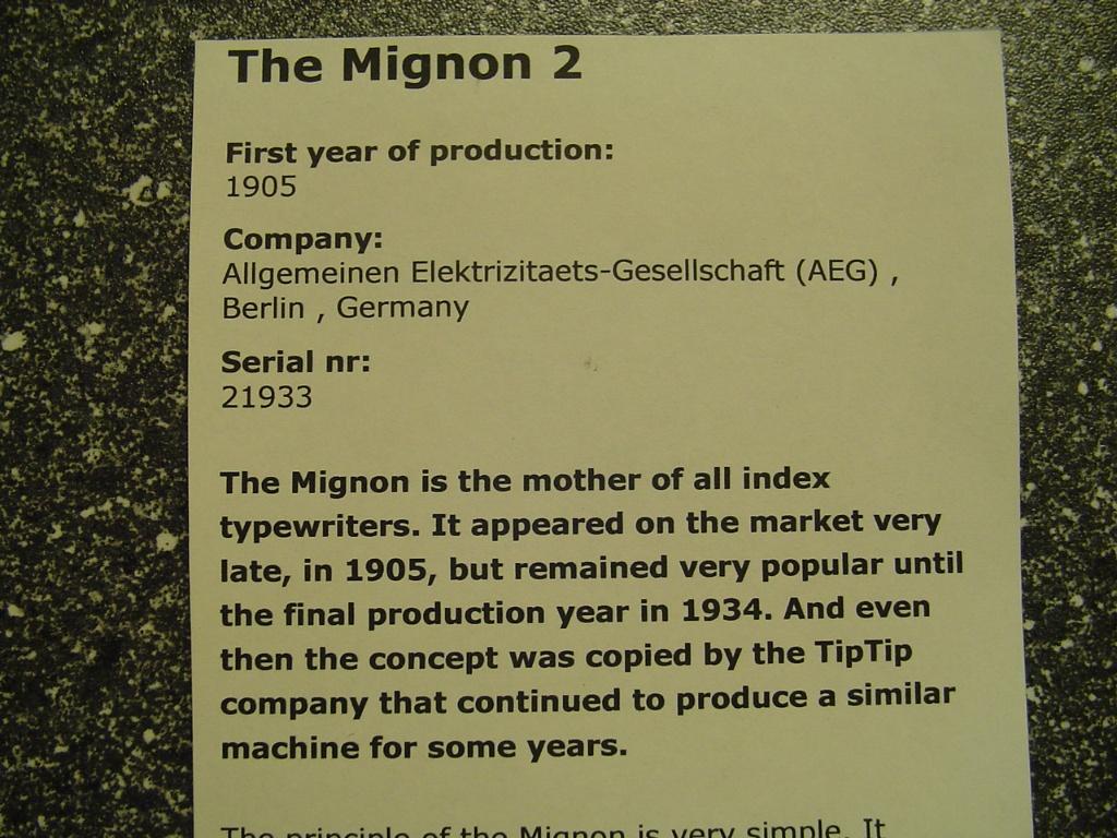 Typemachine 1905, Diversen, Typemachines, Ophalen, Gebruikt