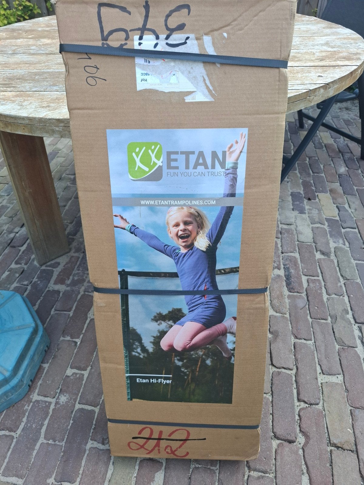 Veiligheidsnet voor trampoline - Etan Hi-Flyer 235 cm, Ophalen, Nieuw