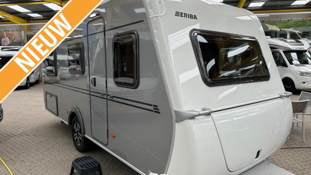 Eriba Novaline 442 - Enkel Bed 2026, Caravans en Kamperen, Standaardzit, Schokbreker, Bedrijf, Tot en met 3