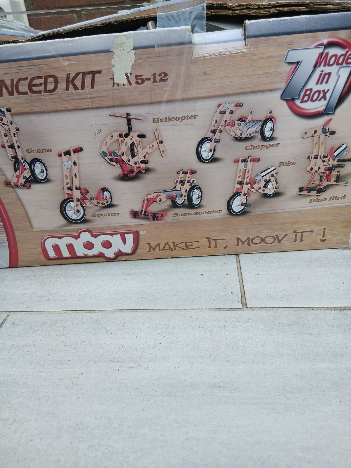 BERG Moov Advanced Kit - 7 modellen in 1 doos, Ophalen, Zo goed als nieuw, Overige merken