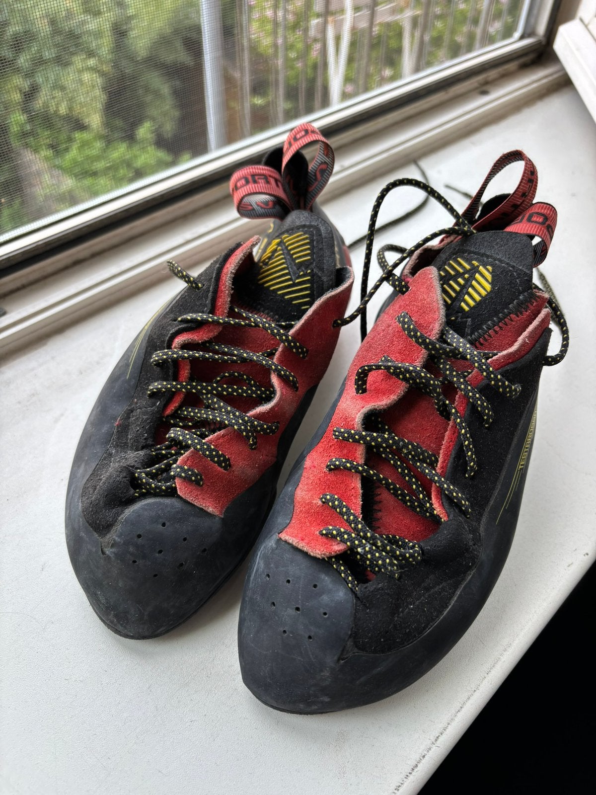 La Sportiva Testarossa maat 42, Ophalen, Zo goed als nieuw, Schoenen