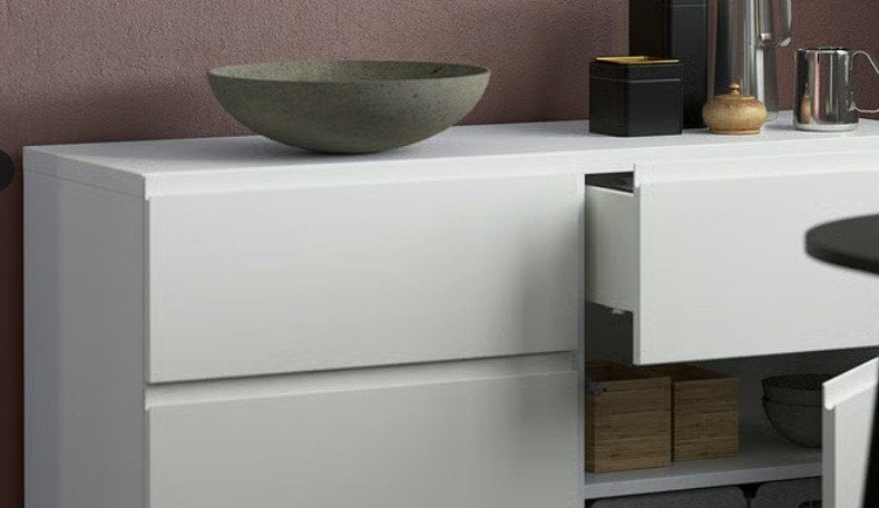 Ikea Ladefront (Wit) + Ladeframe (VÄSTERVIKEN), Huis en Inrichting, Keuken | Keukenelementen, Ophalen, Gebruikt, Wit, 50 tot 100 cm