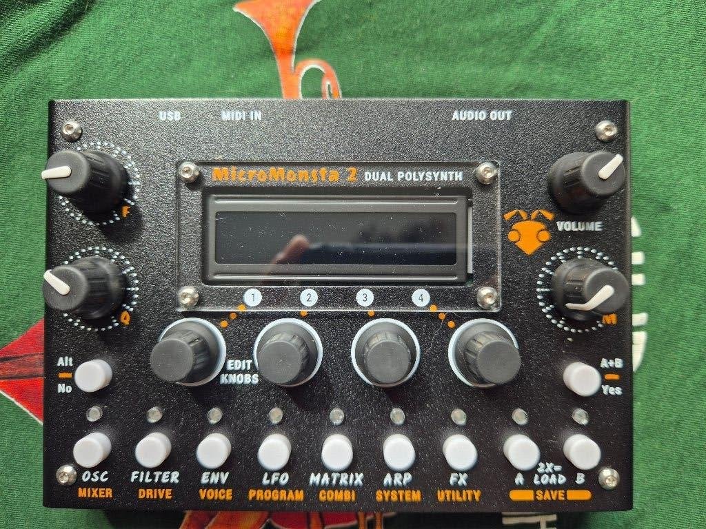 Audiothingies MicroMonsta 2, Muziek en Instrumenten, Synthesizers, Ophalen of Verzenden, Zo goed als nieuw, Overige aantallen
