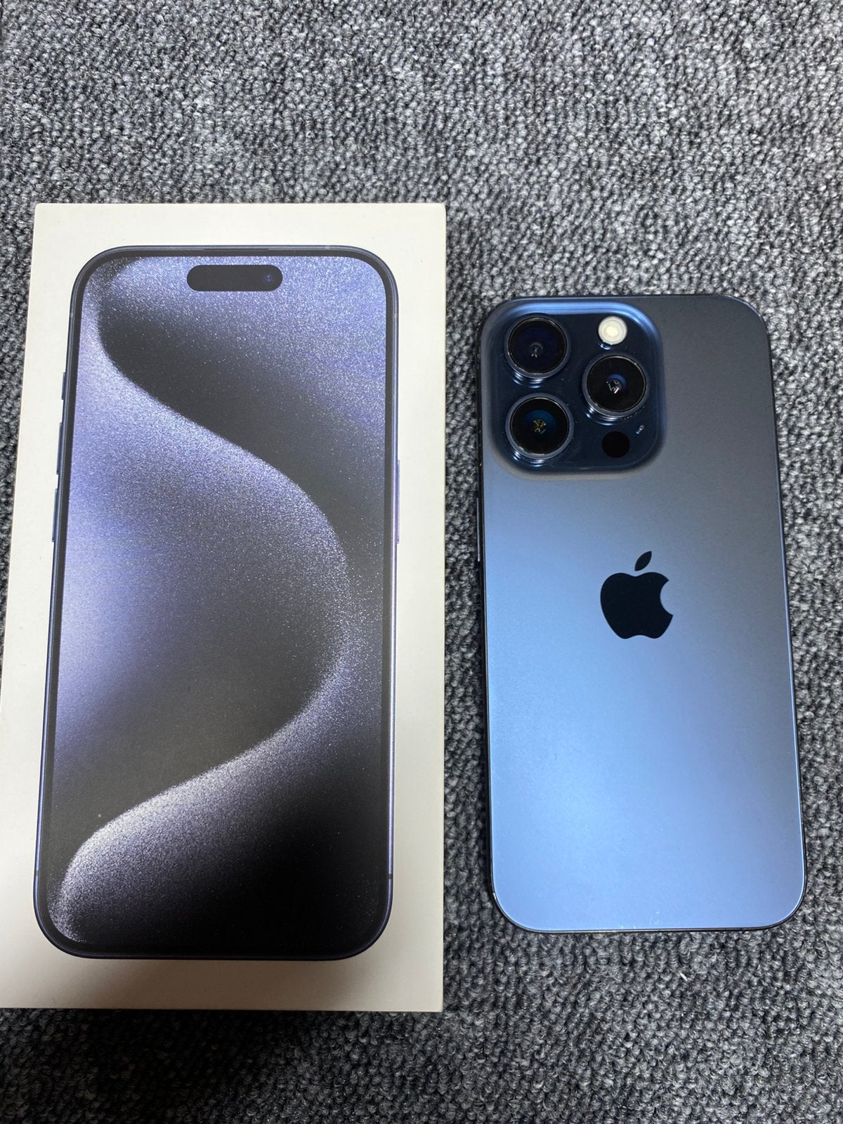 Mooie iphone 15 pro 128gb blauw, Ophalen, 128 GB, Blauw, Zo goed als nieuw