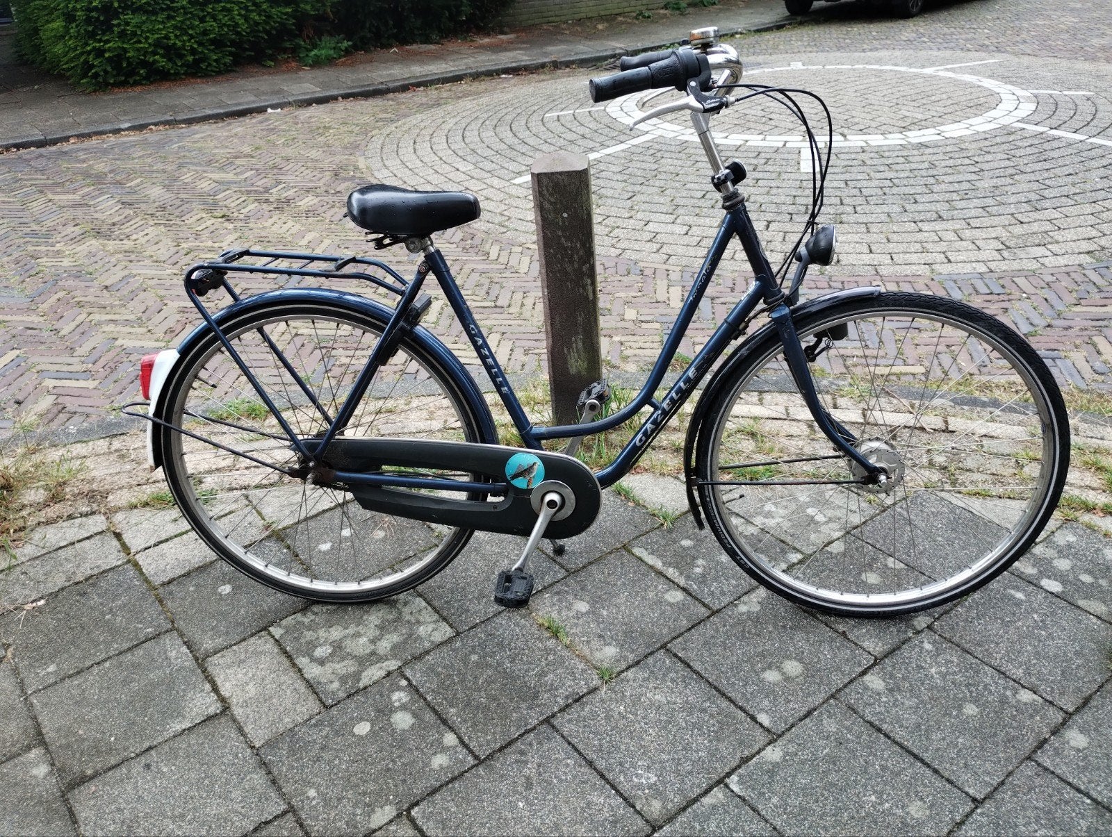 goed rijdende Gazelle fiets, Fietsen en Brommers, Fietsen | Dames | Damesfietsen, 53 tot 56 cm, Ophalen, Gebruikt, Gazelle