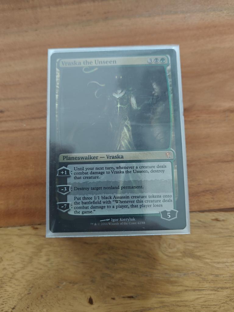 Vraska the unseen duel deck, Ophalen of Verzenden, Zo goed als nieuw, Speeldeck