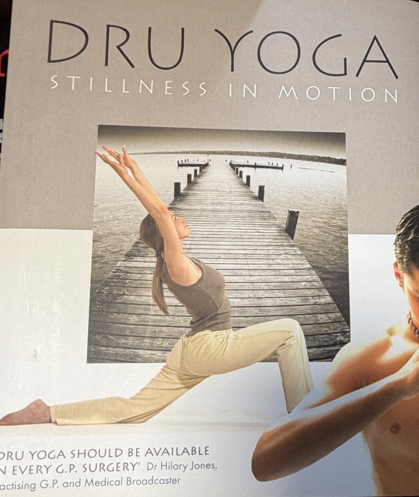 Chris Barrington  Dru Yoga Stillness in motion, Boeken, Verzenden, Zo goed als nieuw, Overige onderwerpen, Achtergrond en Informatie