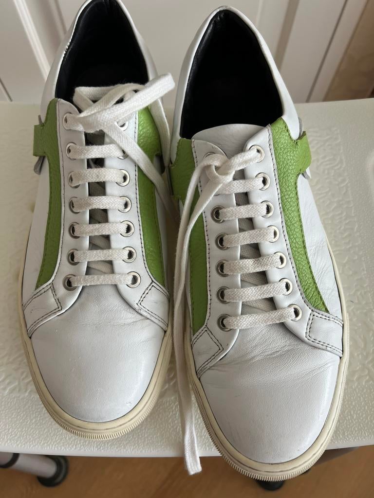 Versace sneakers, Verzenden, Zo goed als nieuw, Zwart