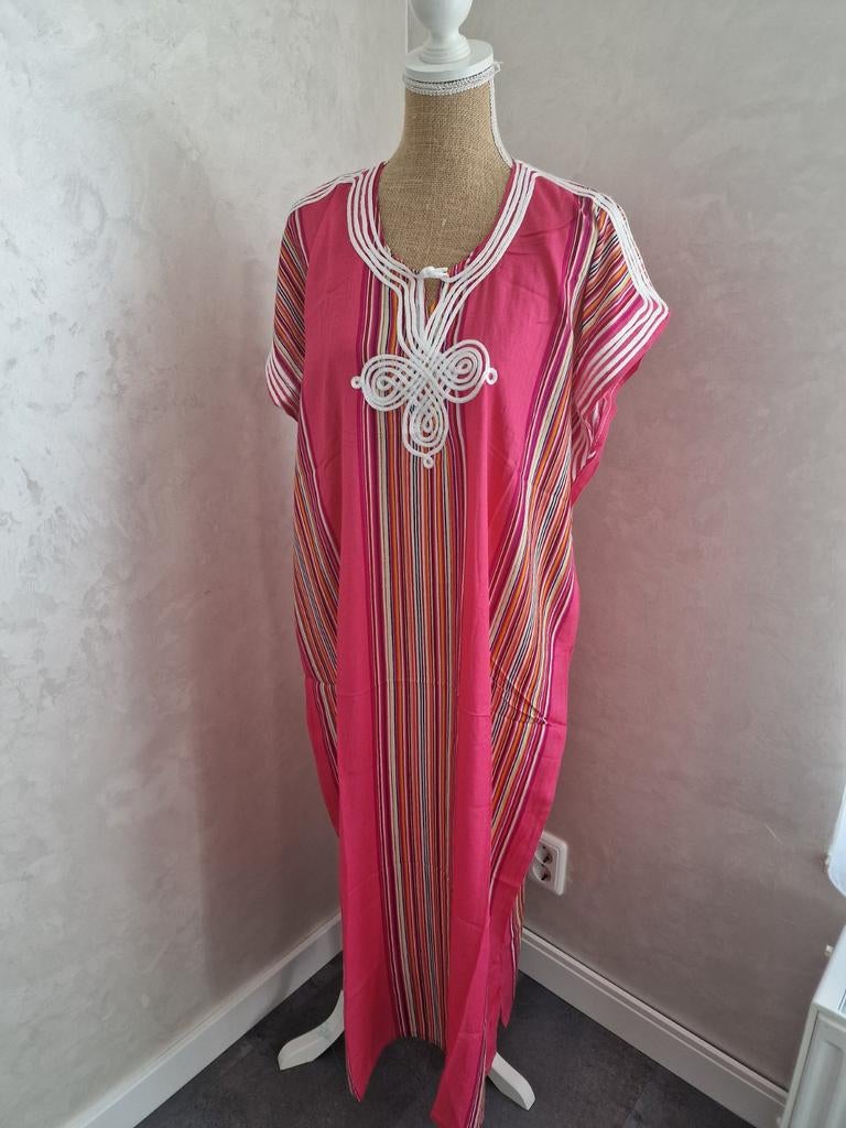 Huisjurk/ strandjurk, Kleding | Dames, Maat 38/40 (M), Ophalen of Verzenden, Roze, Onder de knie