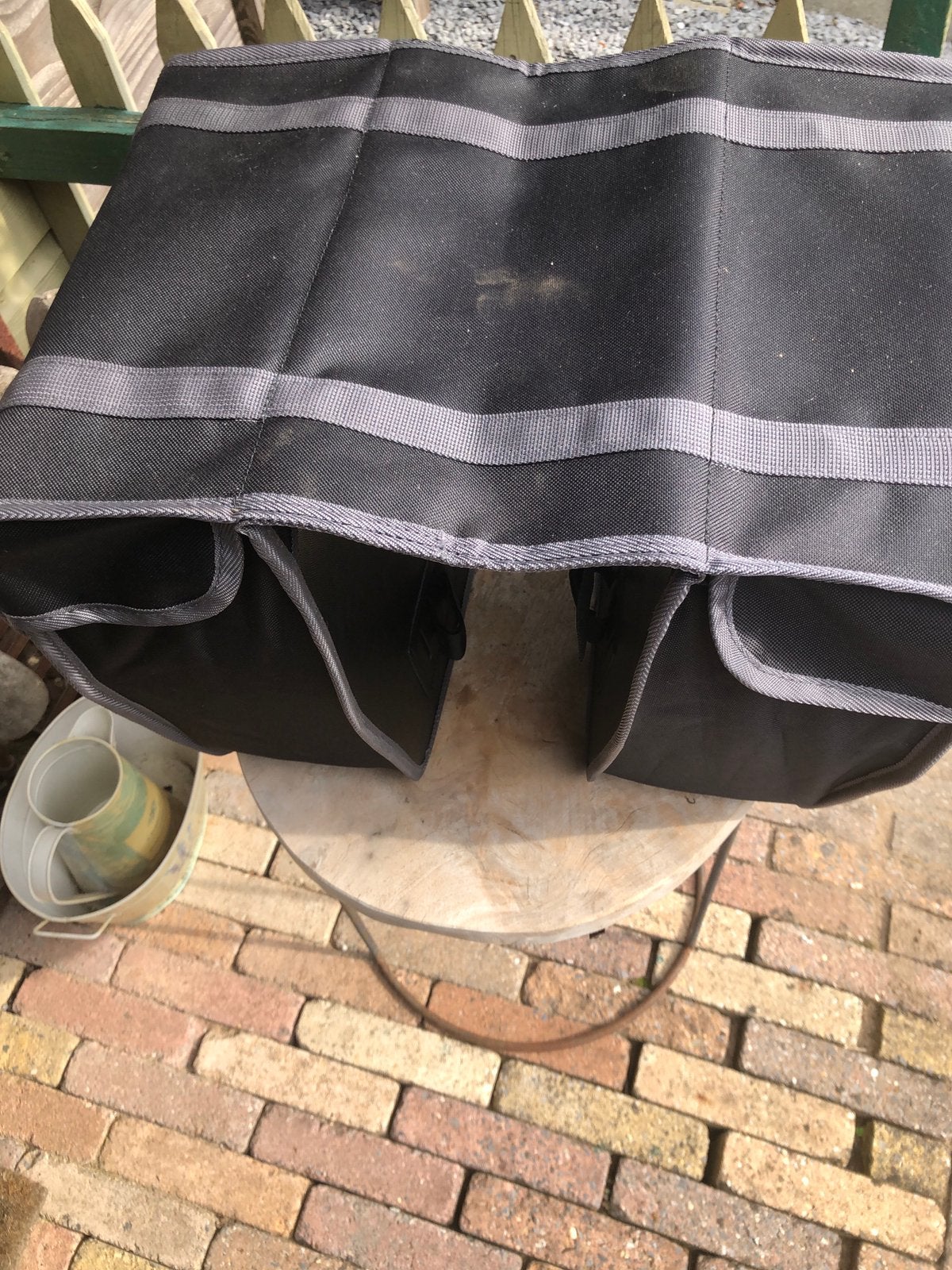 DUBBEL ZIJDIGE FIETSTAS NIEUW, Fietsen en Brommers, Fietsaccessoires | Fietstassen, Ophalen of Verzenden, Nieuw