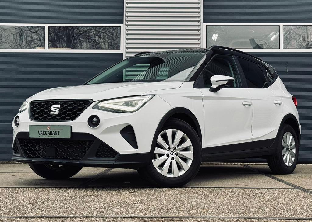 SEAT Arona 1.0 EcoTSI Style Business Connect |Stoelverw. |Ca, Stof, Gebruikt, 116 pk, Wit