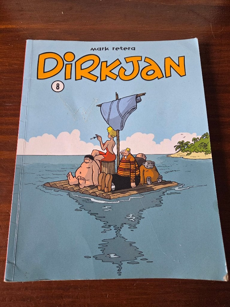 Dirkjan deel 8 Mark Retera, Eén stripboek, Mark Retera, Ophalen, Gelezen
