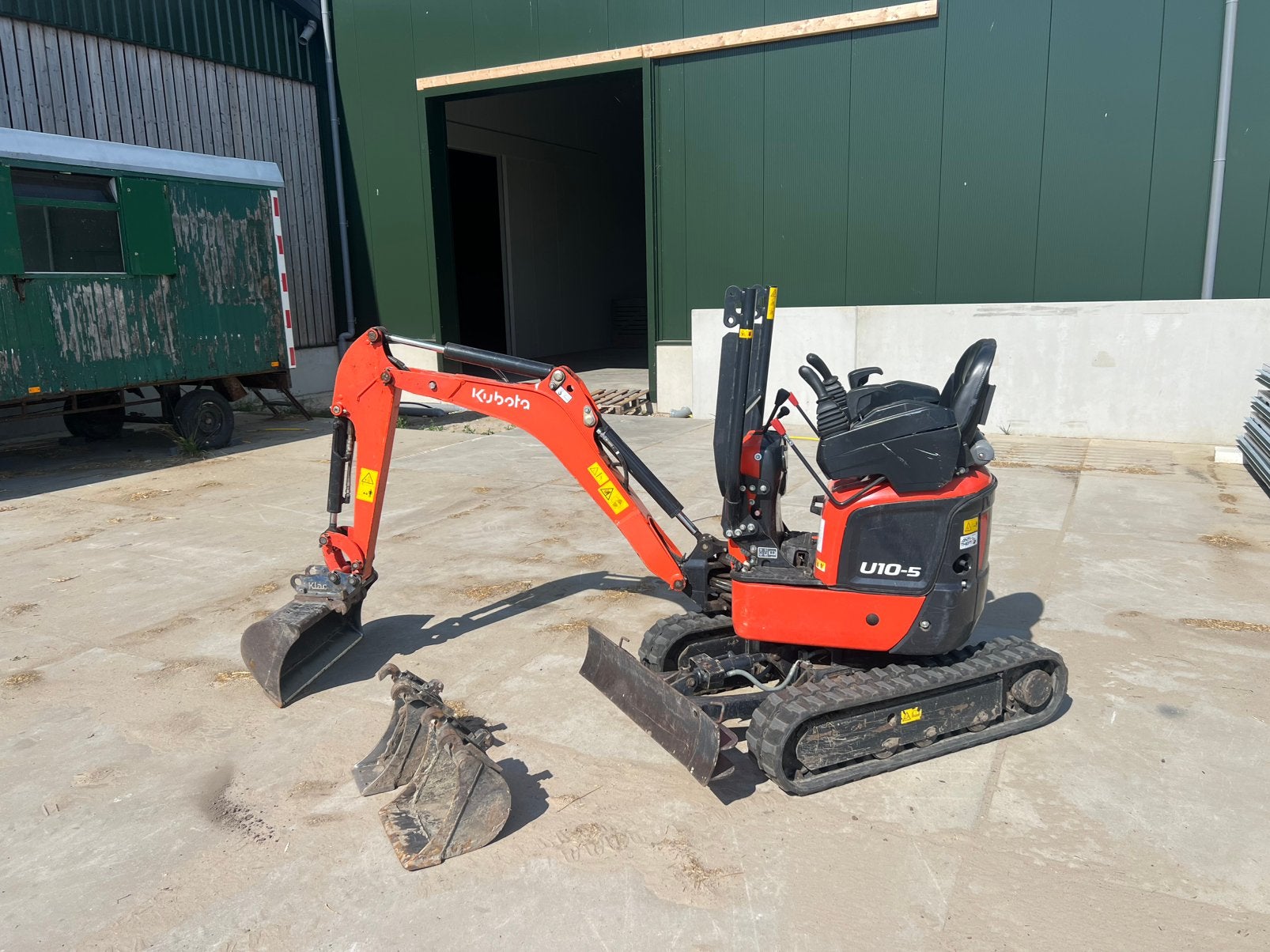 Kubota u10-5 minigraver, Ophalen, Gebruikt, Overige typen
