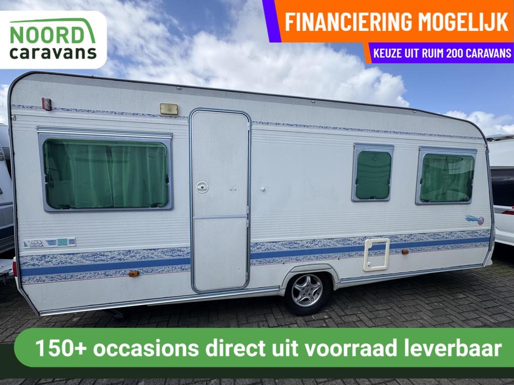 Adria UNICA 502 DU DWARSBED, RONDZIT, VOORTENT, FIETSENDRAG, Caravans en Kamperen, Caravans, Serviceluik, Rondzit, Bedrijf, 750 - 1000 kg