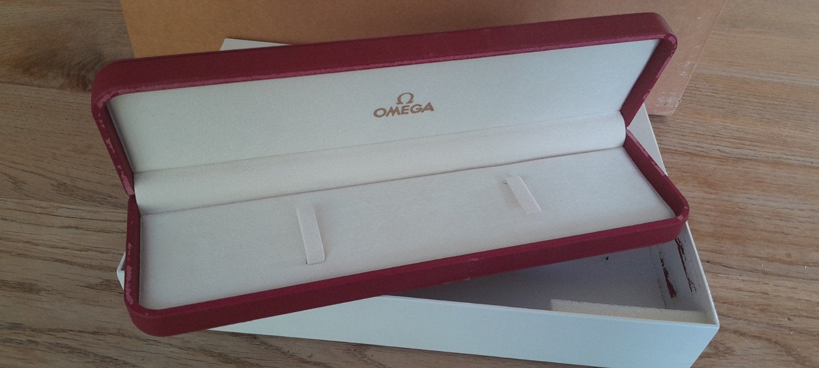 Omega horloge doos/box, Verzenden, Gebruikt