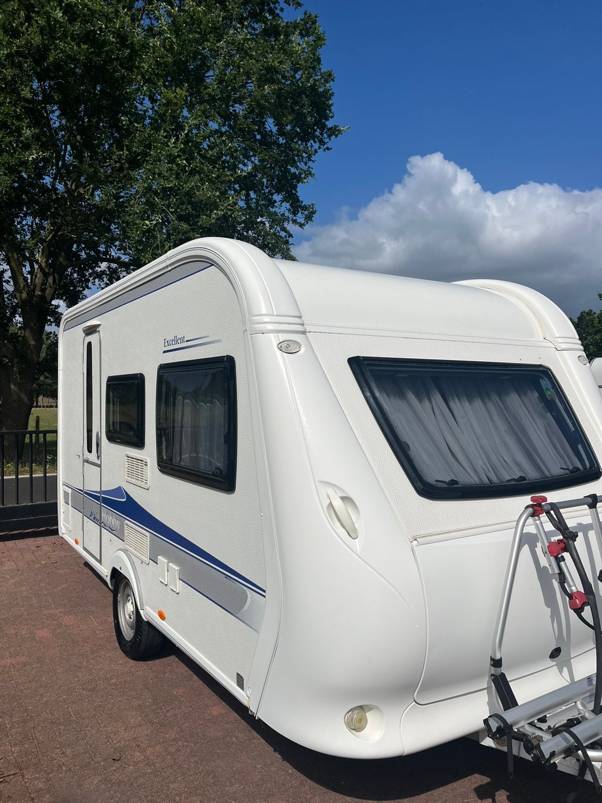 Zeer mooie Hobby Excellent 400 SF, Hobby, Bedrijf, Treinzit, 750 - 1000 kg